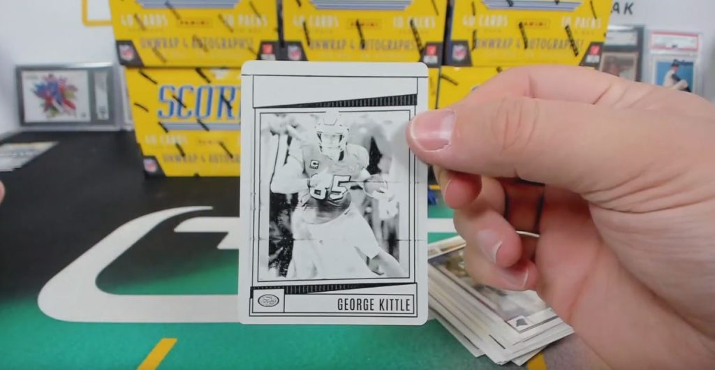 George Kittle Printing Plate