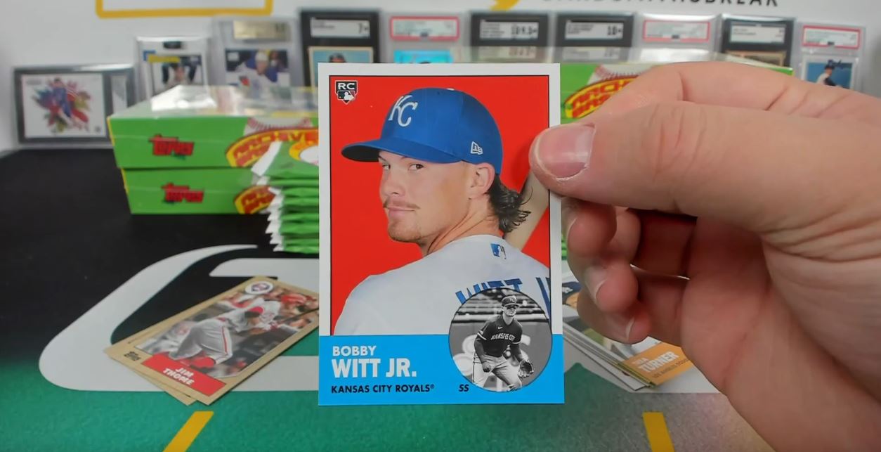 2022 topps archives bobby witt jr rookie card