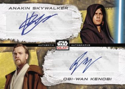 Dual Autograph SuperFractor, Obi-Wan Kenobi, Anakin Skywalker
