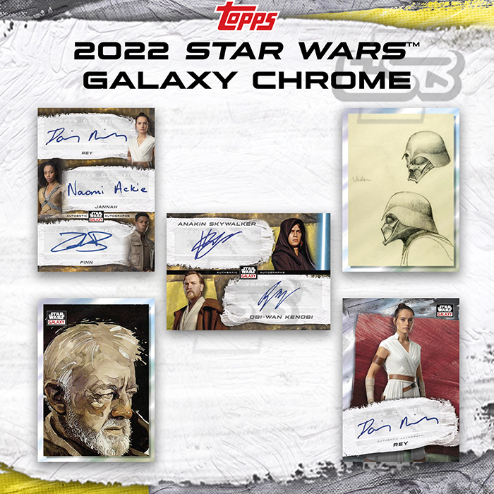 2022 Topps Star Wars Galaxy Chrome Cardsmiths Breaks