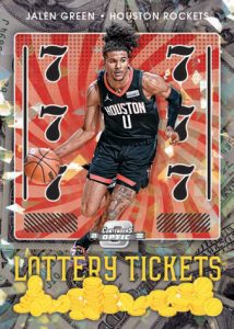 LOTTERY TICKET RED CRACKED ICE, Jalen Green
