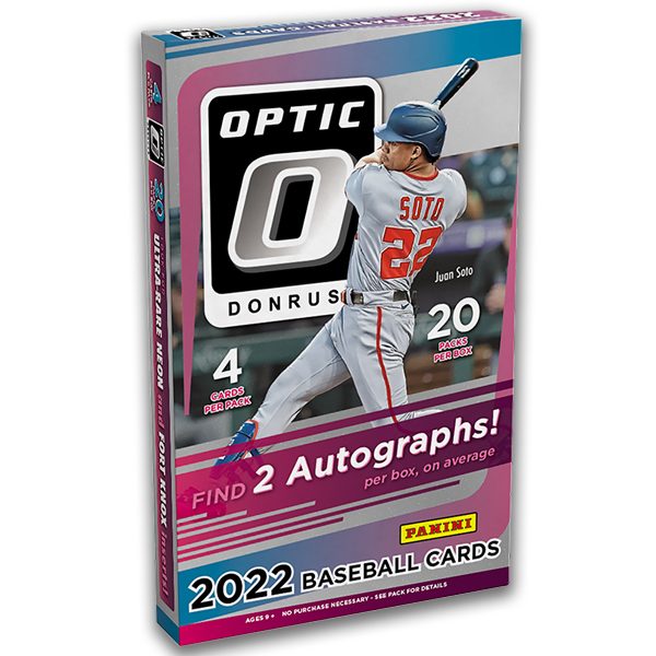 2022 Panini Donruss Optic Baseball Checklist