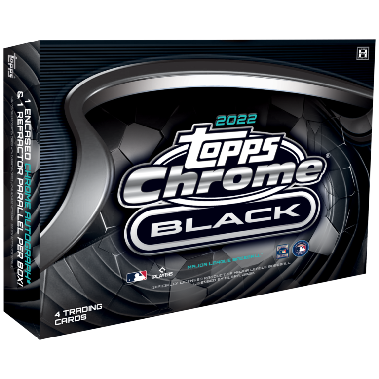 2022 Topps Chrome Black Baseball Hobby Box Cardsmiths Breaks