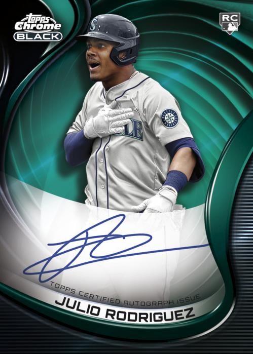 メール便無料】 2022 TOPPS Chrome Black フリオ・ロドリゲス 150枚