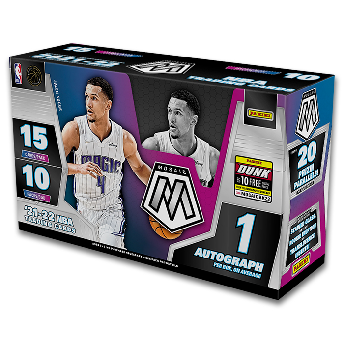 202122 Panini Mosaic Hobby Basketball Checklist