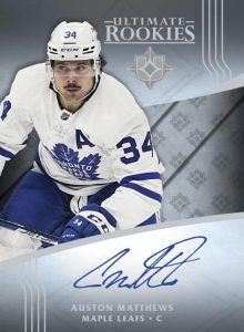 ROOKIE AUTOS 2016-17 Ultimate Rookie Auto, Auston Matthews