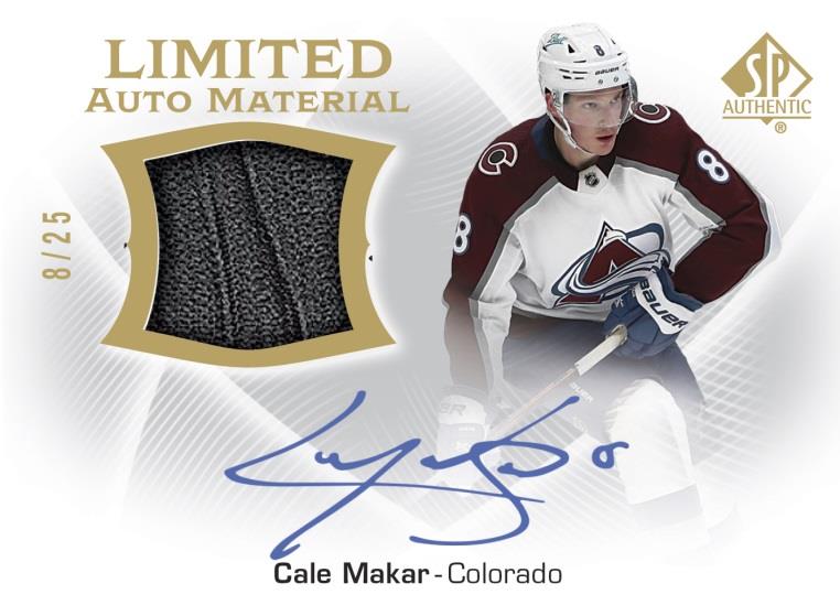  2021-22 SP Authentic Limited Red #100 Cale Makar