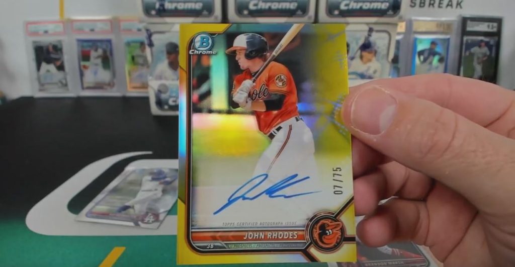 2022 Bowman Chrome Baseball