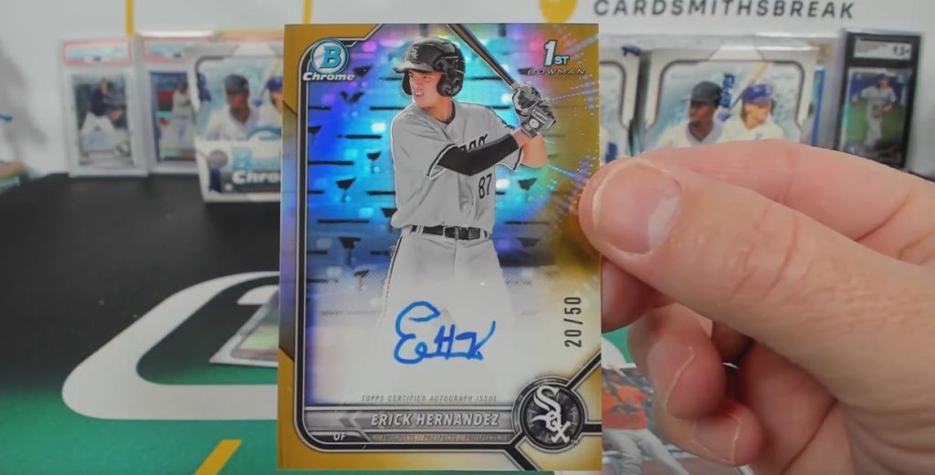 2022 Bowman Chrome Baseball 