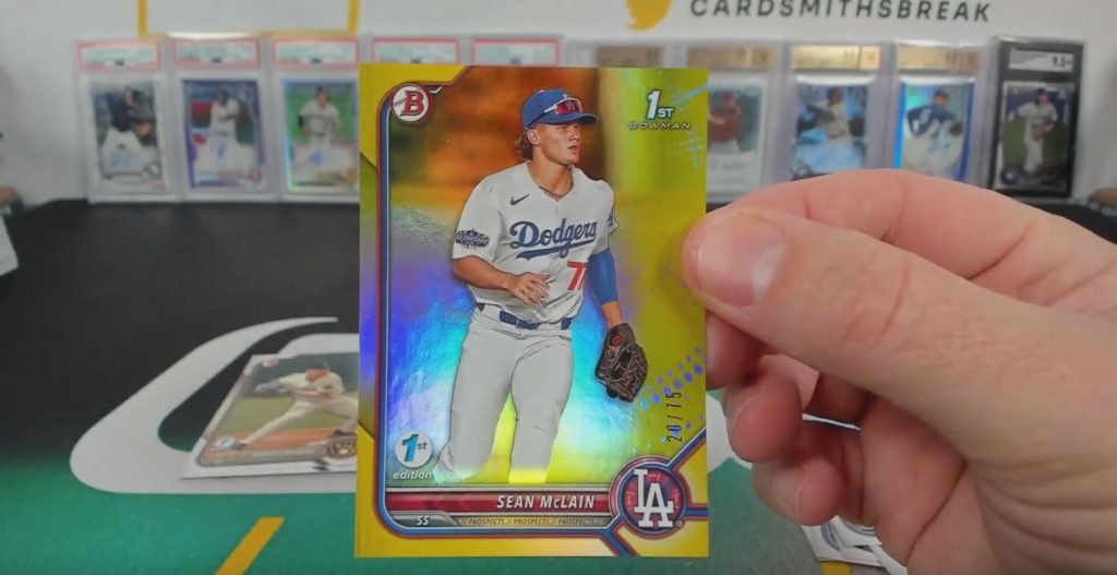 2022 Bowman Draft 1st Edition Baseball 