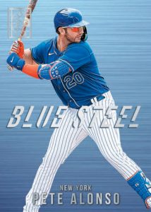 2022 Panini Capstone Baseball - BLUE STEEL, Pete Alonso