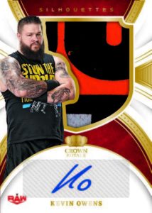 2022 Panini Chronicles WWE - SILHOUETTES PRIME, Kevin Owens