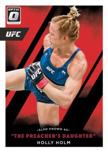 2022 Panini Donruss Optic UFC - ALSO KNOWN AS, Holly Holm