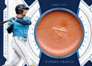 2022 Panini National Treasurers Baseball - BAT KNOB, Wander Franco