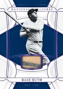 2022 Panini National Treasurers Baseball - Purple, Babe Ruth