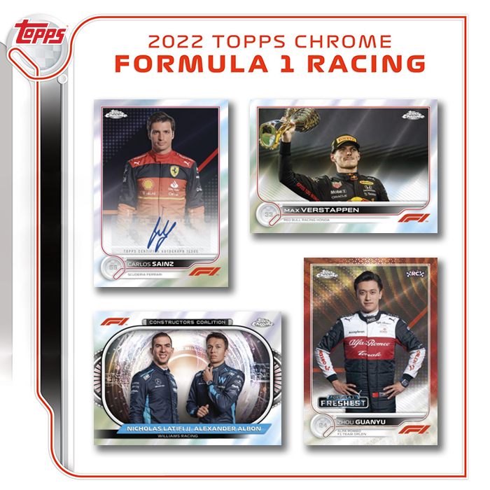 輝く高品質な 2022 TOPPS CHROME Formula One F1 新品ボックス