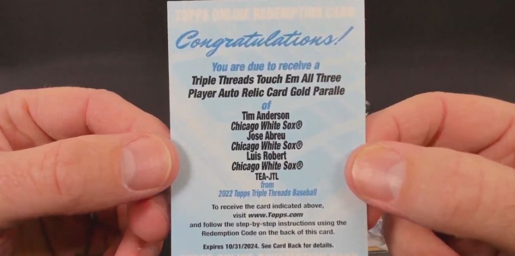 2022 Topps Triple Threads