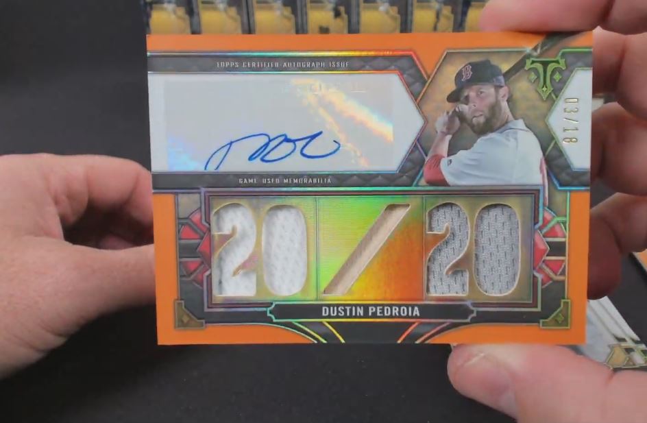 2022 Topps Archives Series '19 Heritage Dustin Pedroia AUTO 1/1 #251 MBA  AUTH - Weekly Sunday Auction