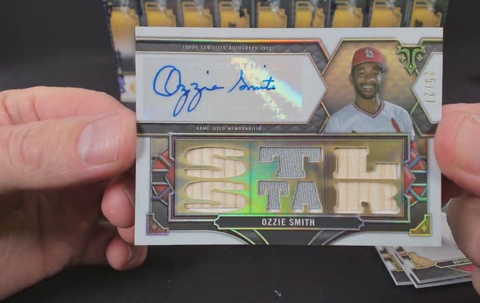 2021 Topps Triple Threads OZZIE SMITH #68 St Louis Cardinals @CT27