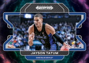 2022-23 Panini Prizm Draft Picks Choice Collegiate Basketball - Base Variation Prizms Choice Nebula, Jayson Tatum