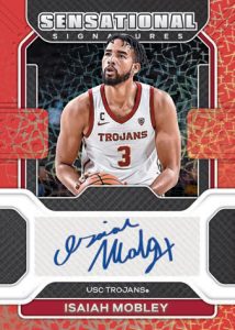 Sensational Signatures Prizms Choice Red, Isaiah Mobley