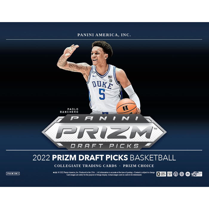 202223 Panini Prizm Draft Picks Choice Collegiate Basketball Checklist