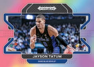 2022-23 Panini Prizm Draft Picks Fast Break Collegiate Basketball - BASE VARIATION PRIZMS SILVER, Jayson Tatum