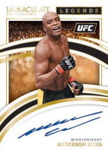 2022 Panini Immaculate UFC - IMMACULATE LEGENDS, Anderson Silva
