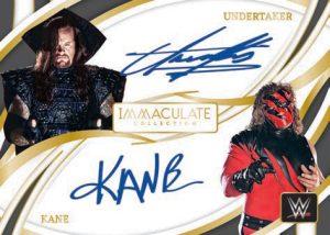 2022 Panini Immaculate WWE - DUAL AUTOGRAPHS , Kane & Undertaker