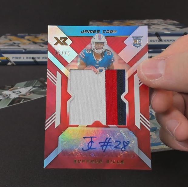 2022 Panini XR Football12345