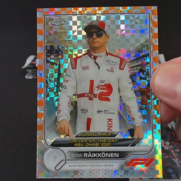 2022 Topps Chrome Formula 1 Racing 6