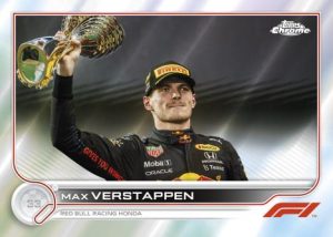 2022 Topps F1 Chrome Racing - Grand Prix Winner Base Card, Max Verstappen