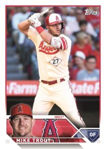 2023 Topps Series 1 Hobby Baseball - Base Card, Mike Trout