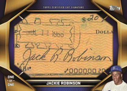 Cut Signature, Jackie Robinson