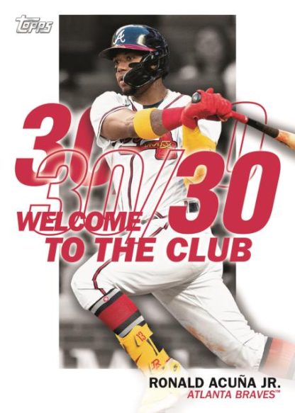2023 Topps Series 1 Hobby Baseball - Welcome to the Club, Ronald Acuna Jr