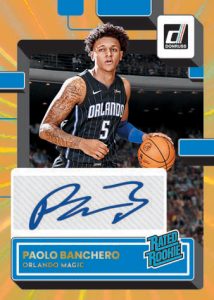 RATED ROOKIES SIGNATURES HOLO GOLD LASER, Paolo Banchero