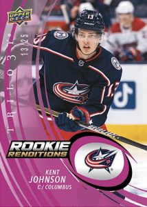 ROOKIE RENDITIONS Pink Parallel, Kent Johnson