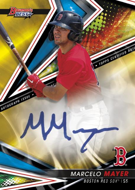 2022 Bowman's Best Prospective Royalty Lava Refractor /50 Oscar