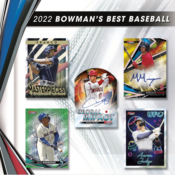 2022 Topps Bowman Wednesday Night 6 Box Baseball Mixer 2 Random Teams