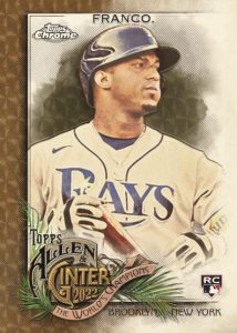 2022 Topps Allen & Ginter Chrome Baseball - Base Card -SuperFractor, Franco