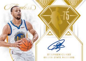 FLAWLESS 75TH TEAM AUTOGRAPHS GOLD, Stephen Curry