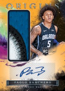 ROOKIE JERSEY AUTOGRAPHS GOLD, Paolo Banchero