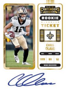 ROOKIE TICKET RPS GOLD, Chris Olave