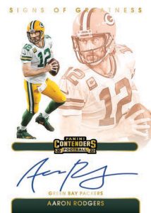 SIGNS OF GREATNESS GOLD, Aaron Rodgers