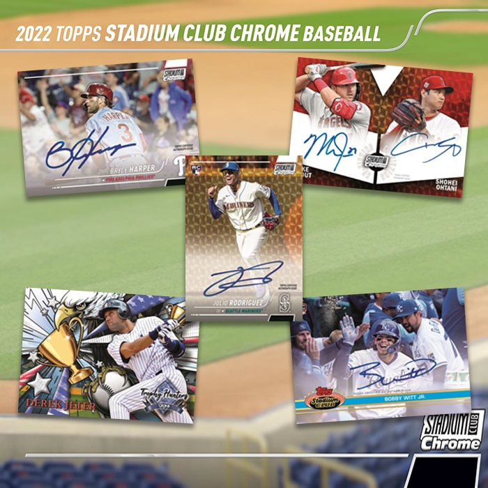 2022 Topps Stadium Club Chrome Baseball Checklist