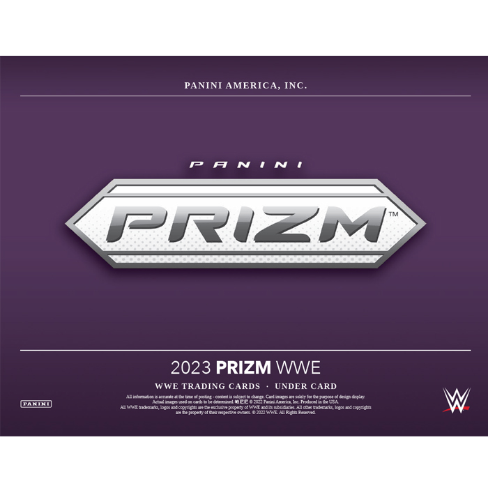2023 Panini Prizm WWE Under Card Checklist