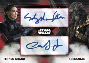 2023 Topps Star Wars Signature Series Box - Dual Autograph
