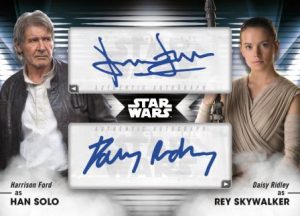 2023 Topps Star Wars Signature Series Box - Quad autograph Front