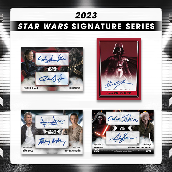 2023 Topps Star Wars Signature Series Checklist