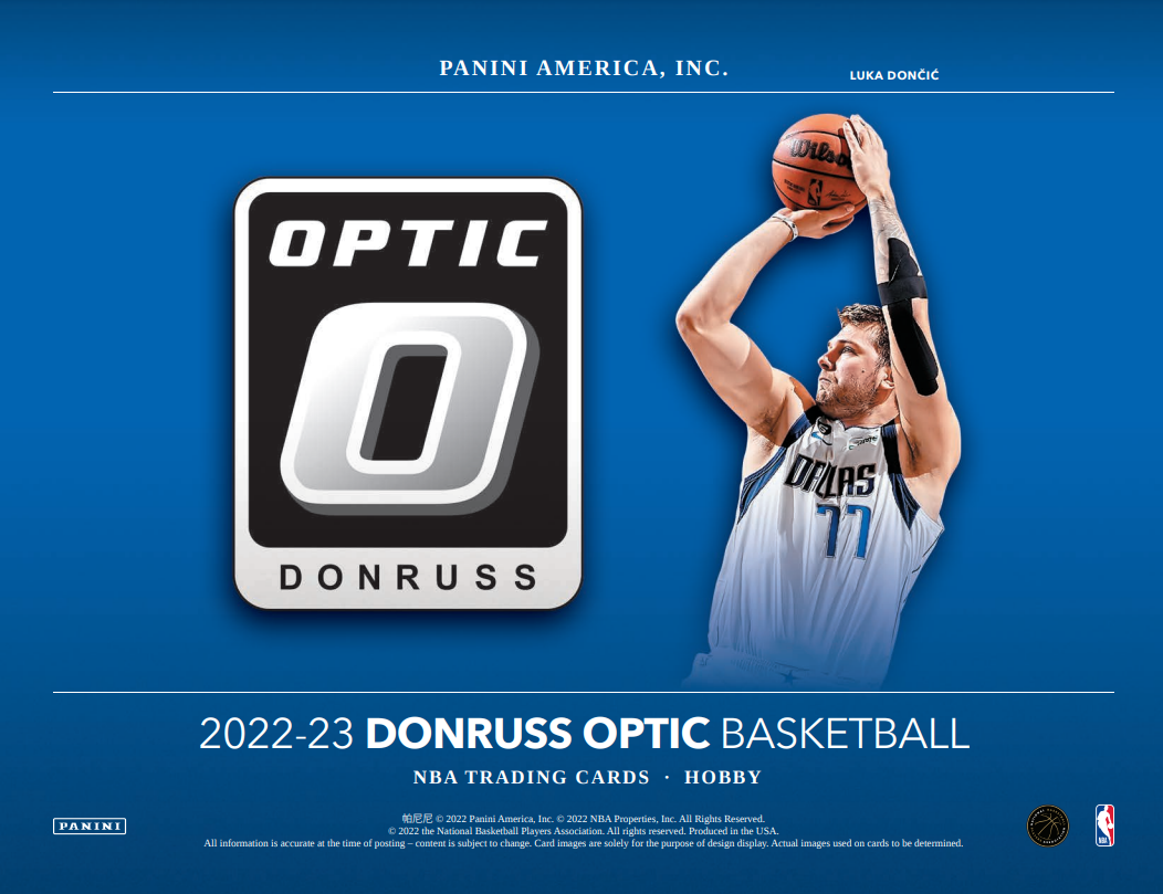 202223 Panini Donruss Optic Basketball Checklist